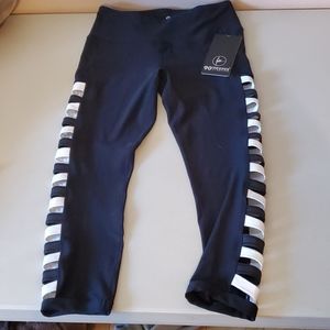 Small black and white work out leggings